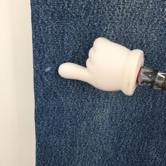 Lands End Mom Jeans Womens 10 Tapered Leg Medium Wash Cotton Denim - Picture 5 of 13